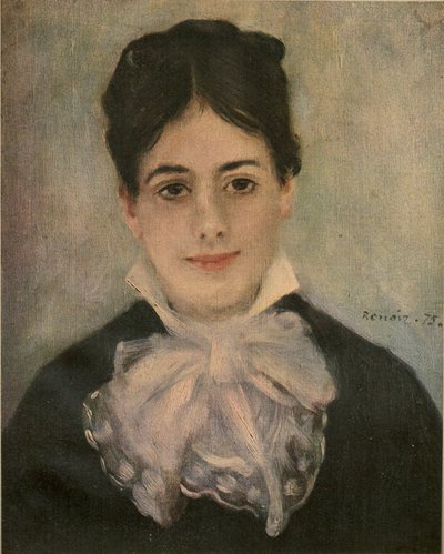 Portrait of Madame Fournaise by Pierre Auguste Renoir